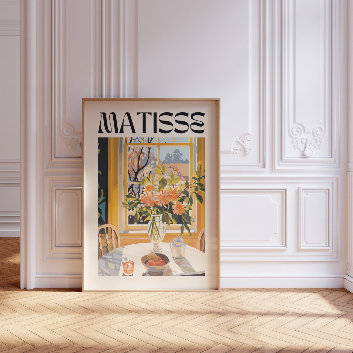 Henri Matisse Minimalist Floral Art Print, Modern Gallery - Image 4
