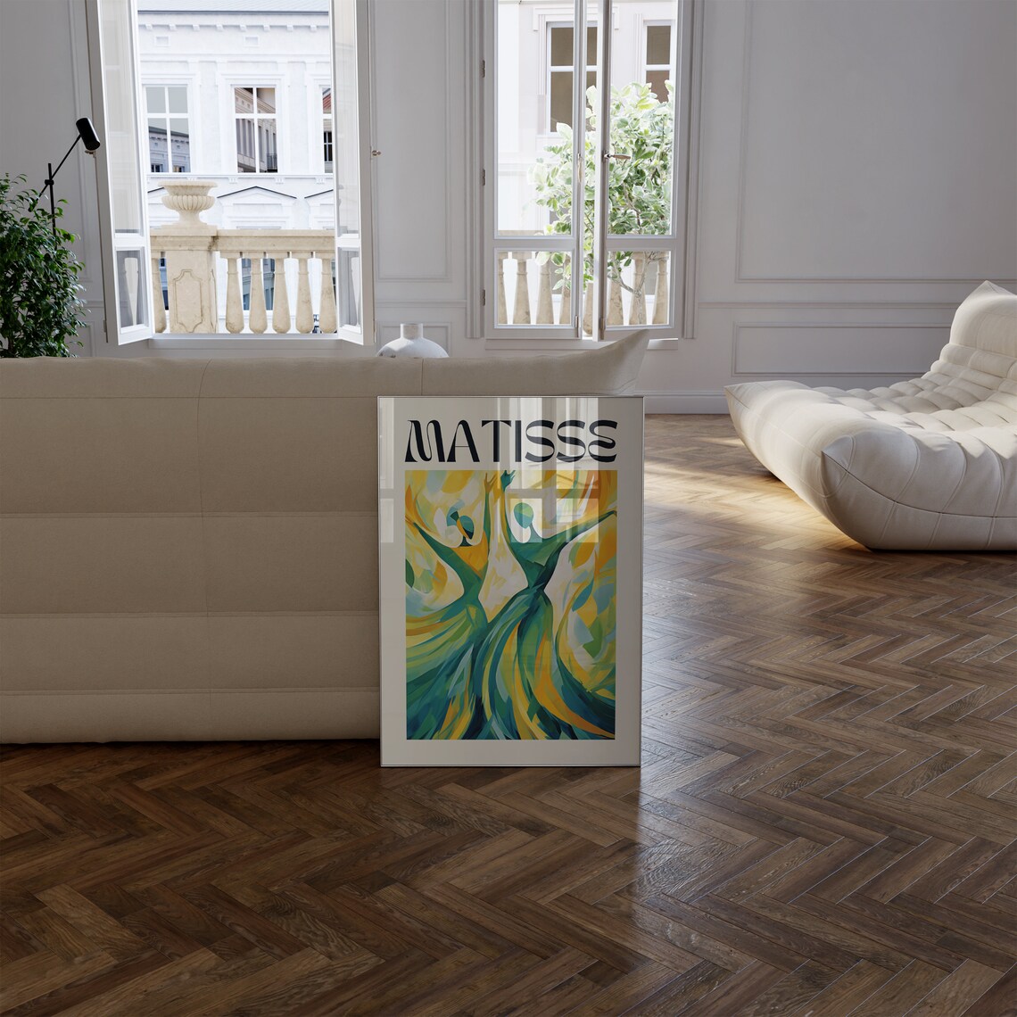 Henri Matisse Exhibition Aesthetic Wall Art Print - Image 2