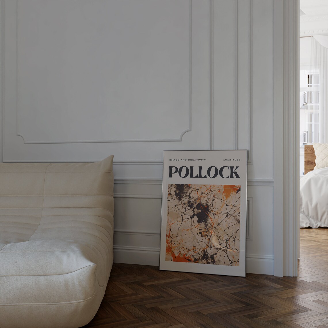 Jackson Pollock Poster, Modern Maximalist Art Print - Image 3
