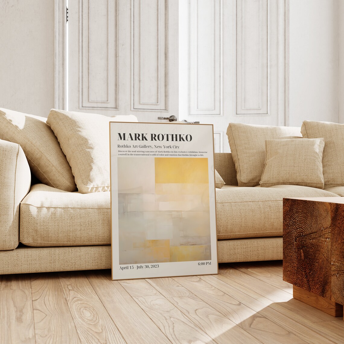 Mark Rothko Exhibition Print, Housewarming Decor - Image 4