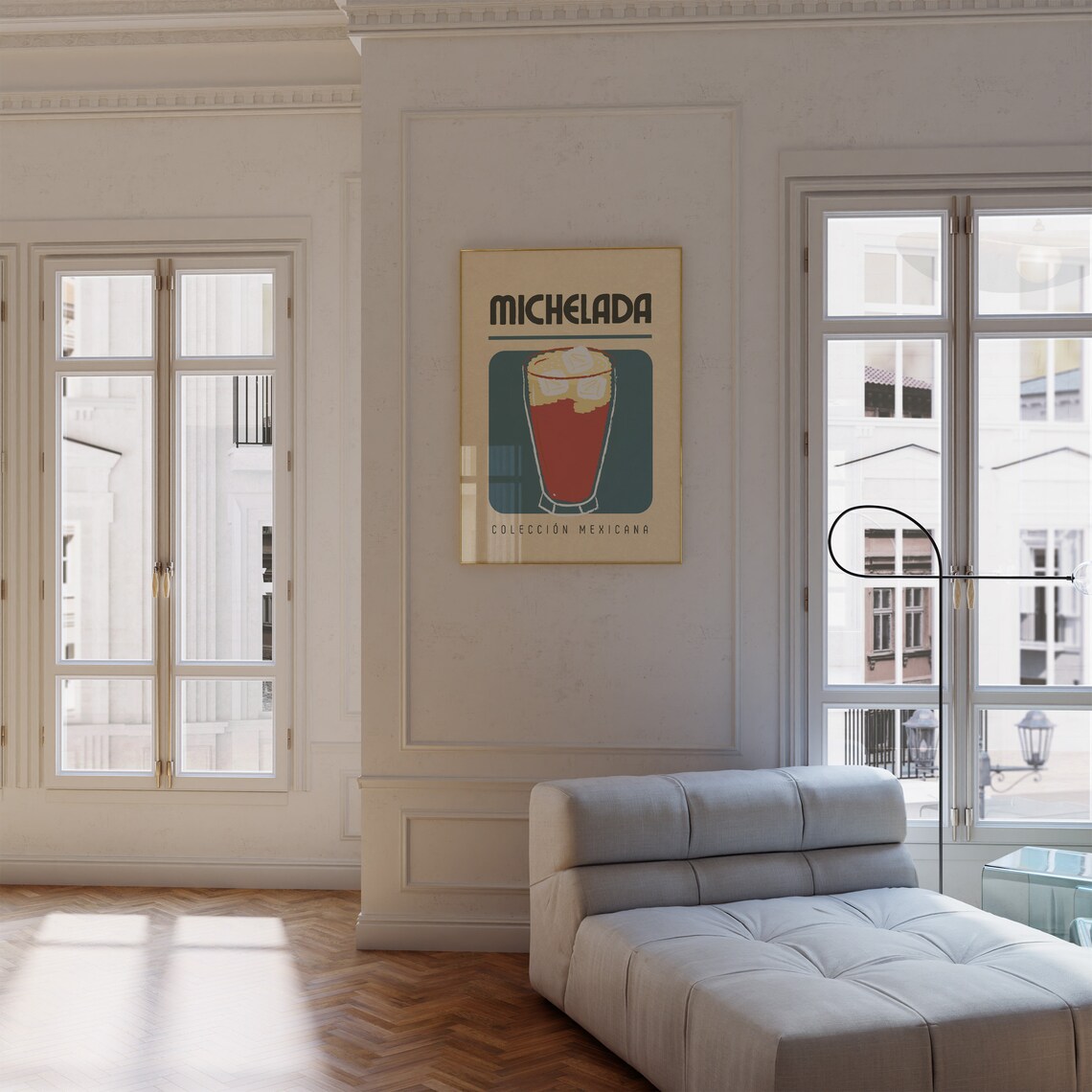 Bold Michelada Coleccion Mexicana Retro Cocktail Happy Hour Poster - Image 3