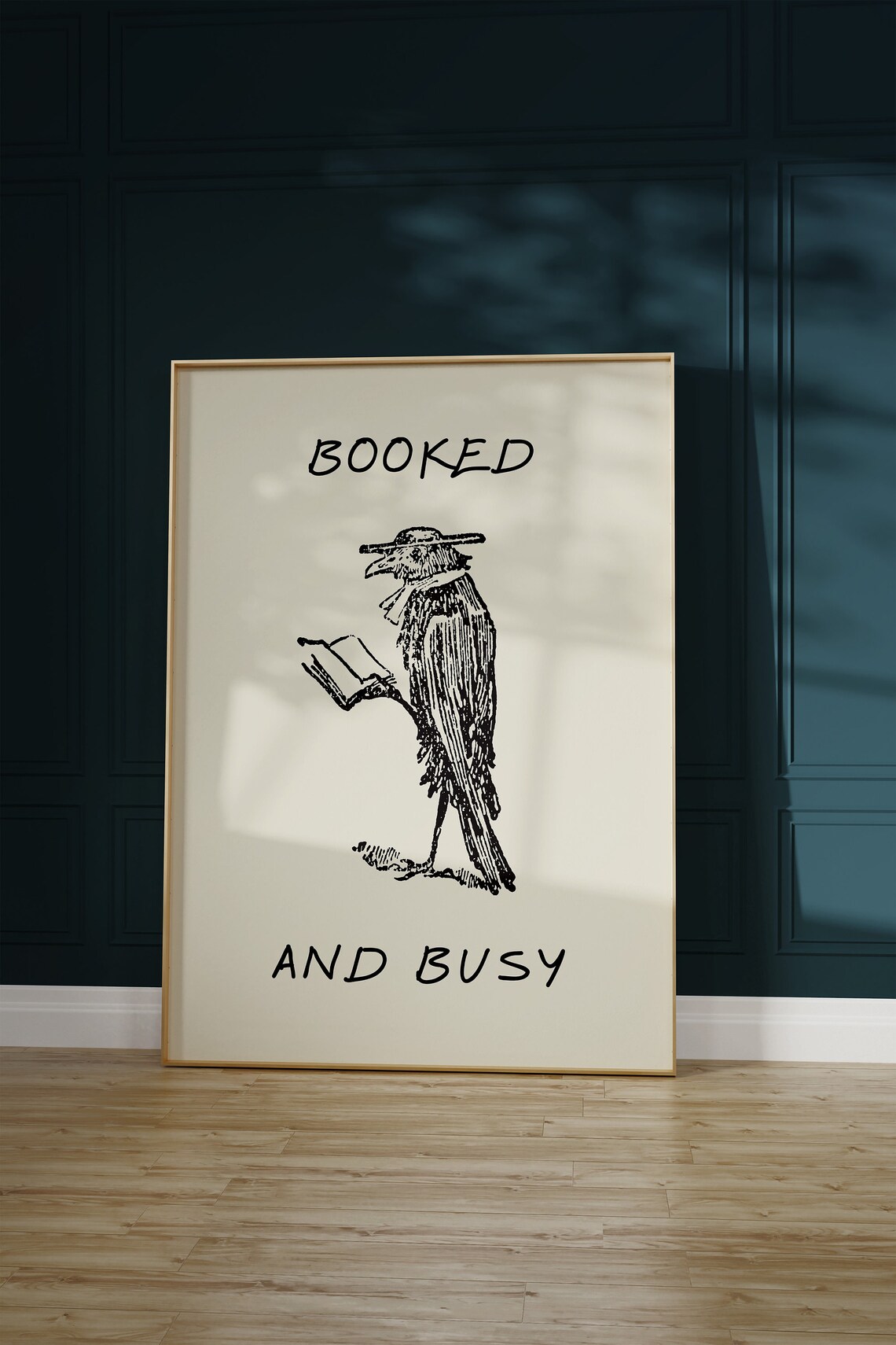 Vintage Reading Library Wall Decor Poster Print - Image 2