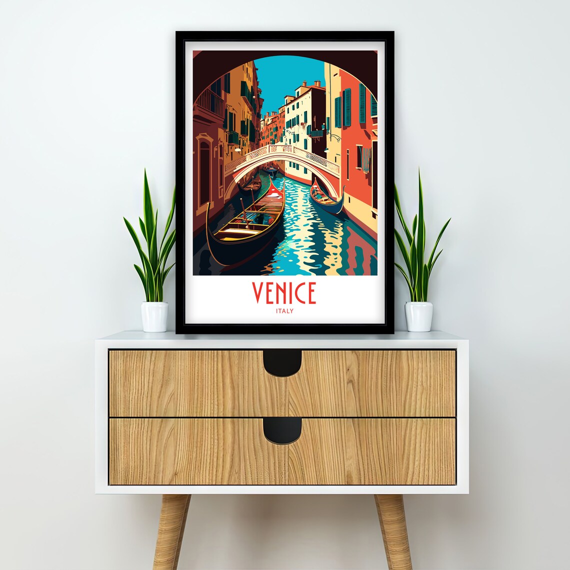 Venice Italy Home Decoration Travel Poster - Image 2