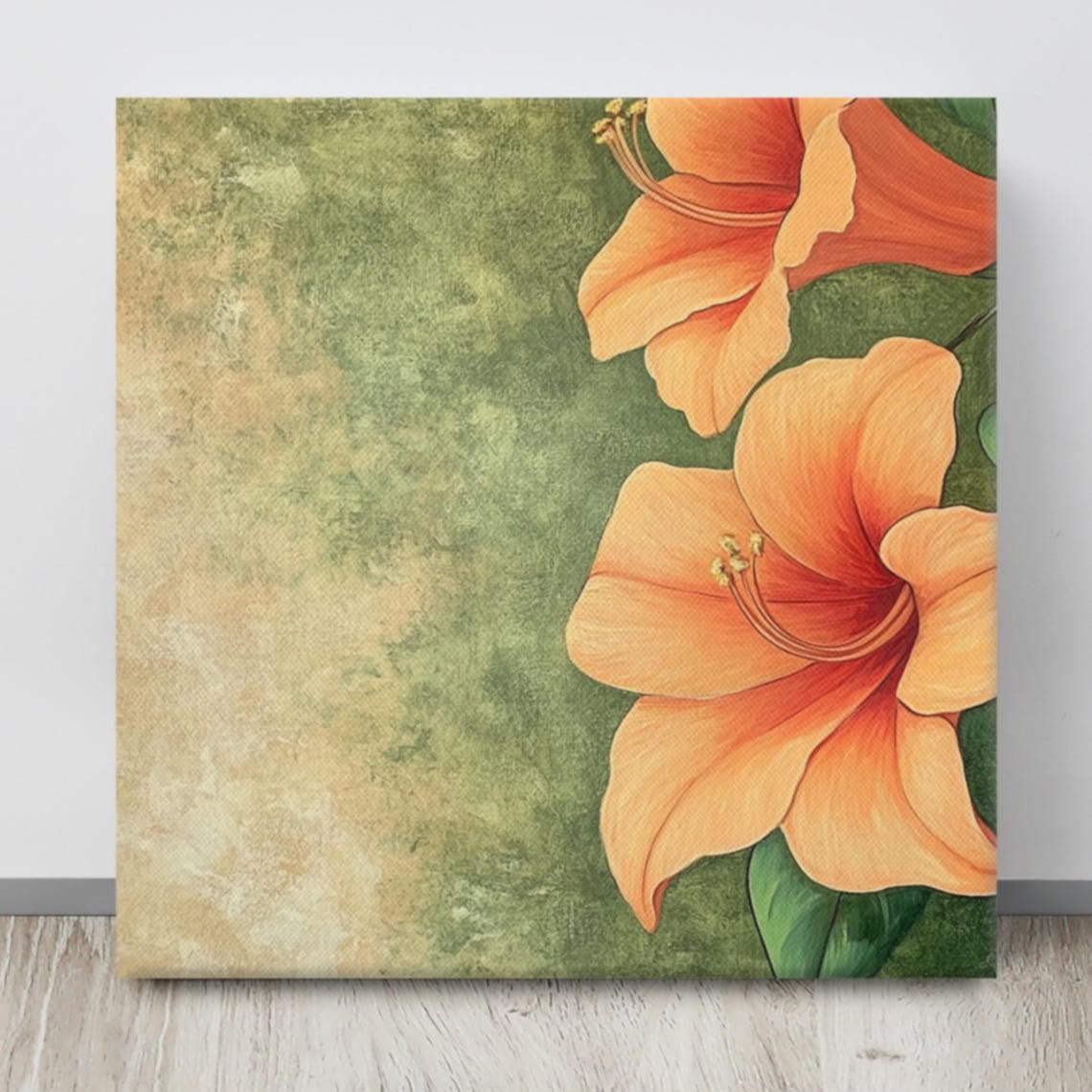 Trumpet Vine Flower Print Trumpet Vine Art Trumpet Vine Flower Flower Wall Art Trumpet Vine Plant Painting Print - Image 4