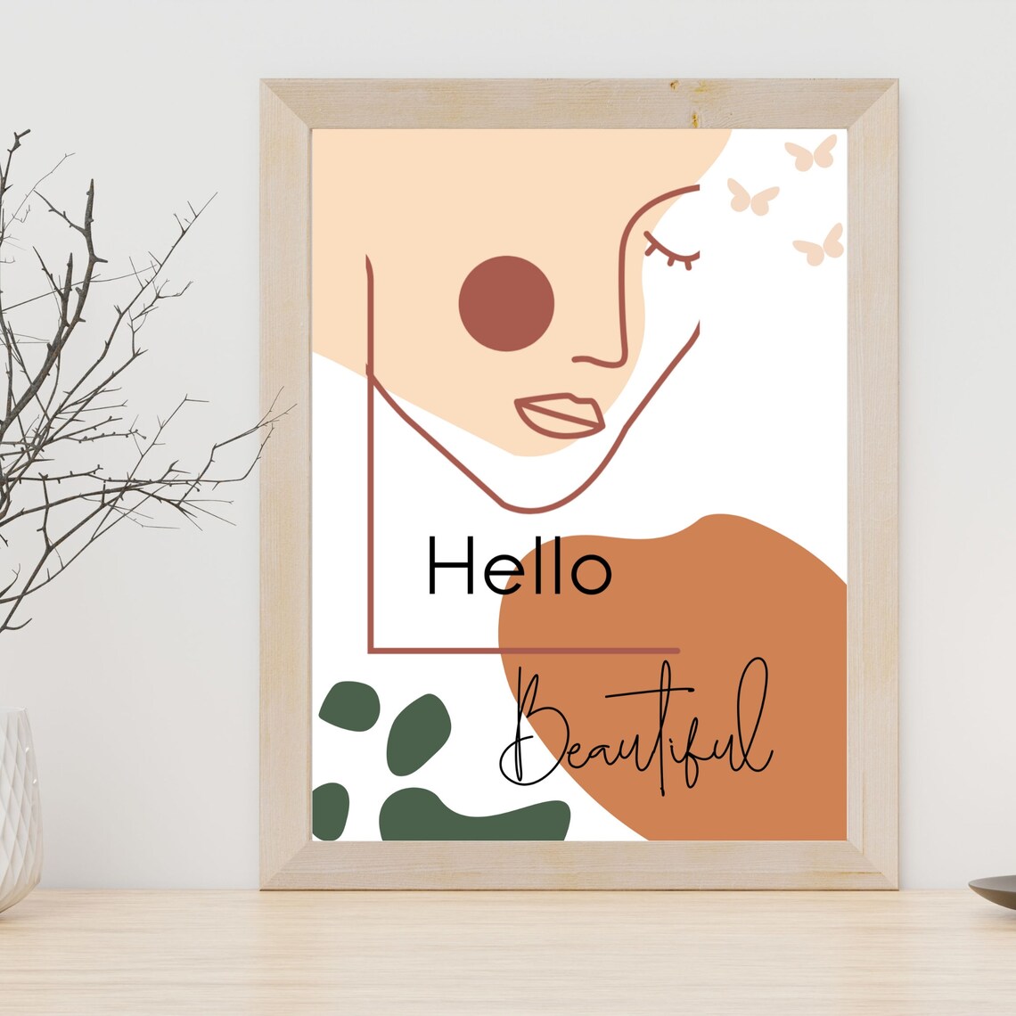 Words Of Affirmation Poster, Minimalist Boho Art Print - Image 8