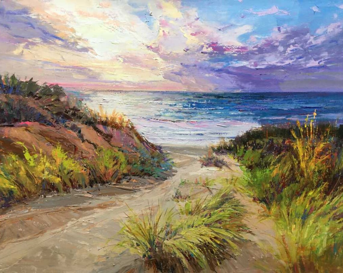 Impression Scenery - Oil Painting Art Print