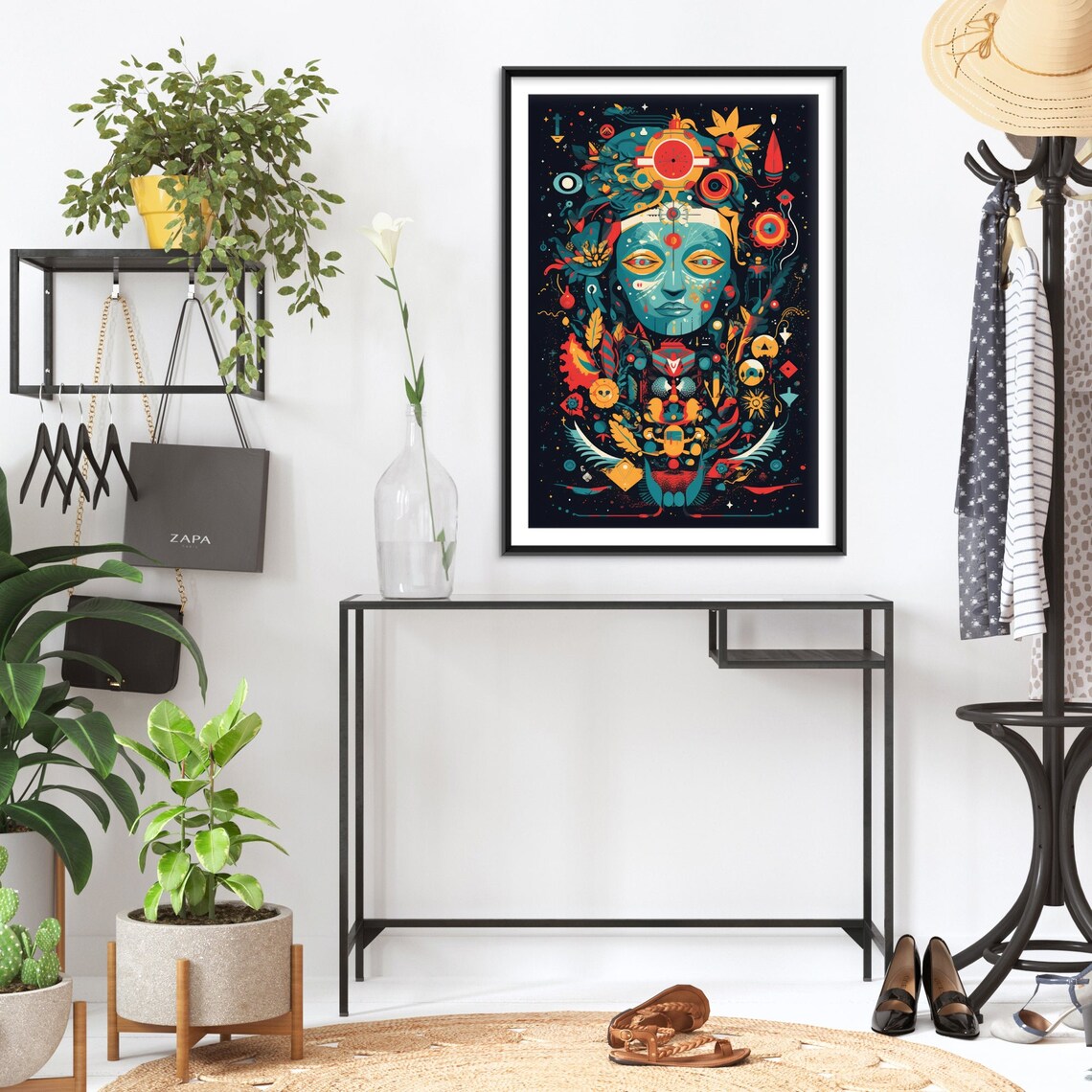 Psychonaut Holotone 4 Art Print, Psychedelic Wall Art - Image 2