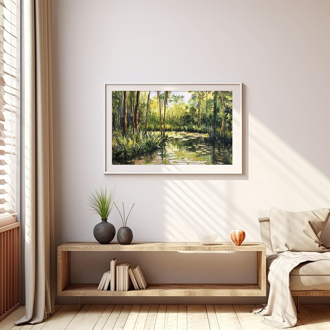 Everglades National Park Watercolor Travel Poster - Image 5