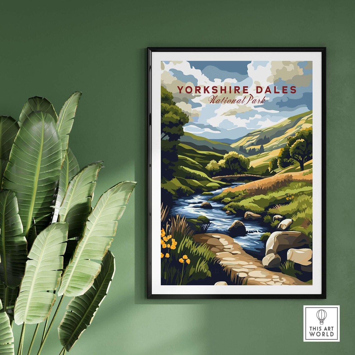Yorkshire Dales National Park Travel Poster - Image 2