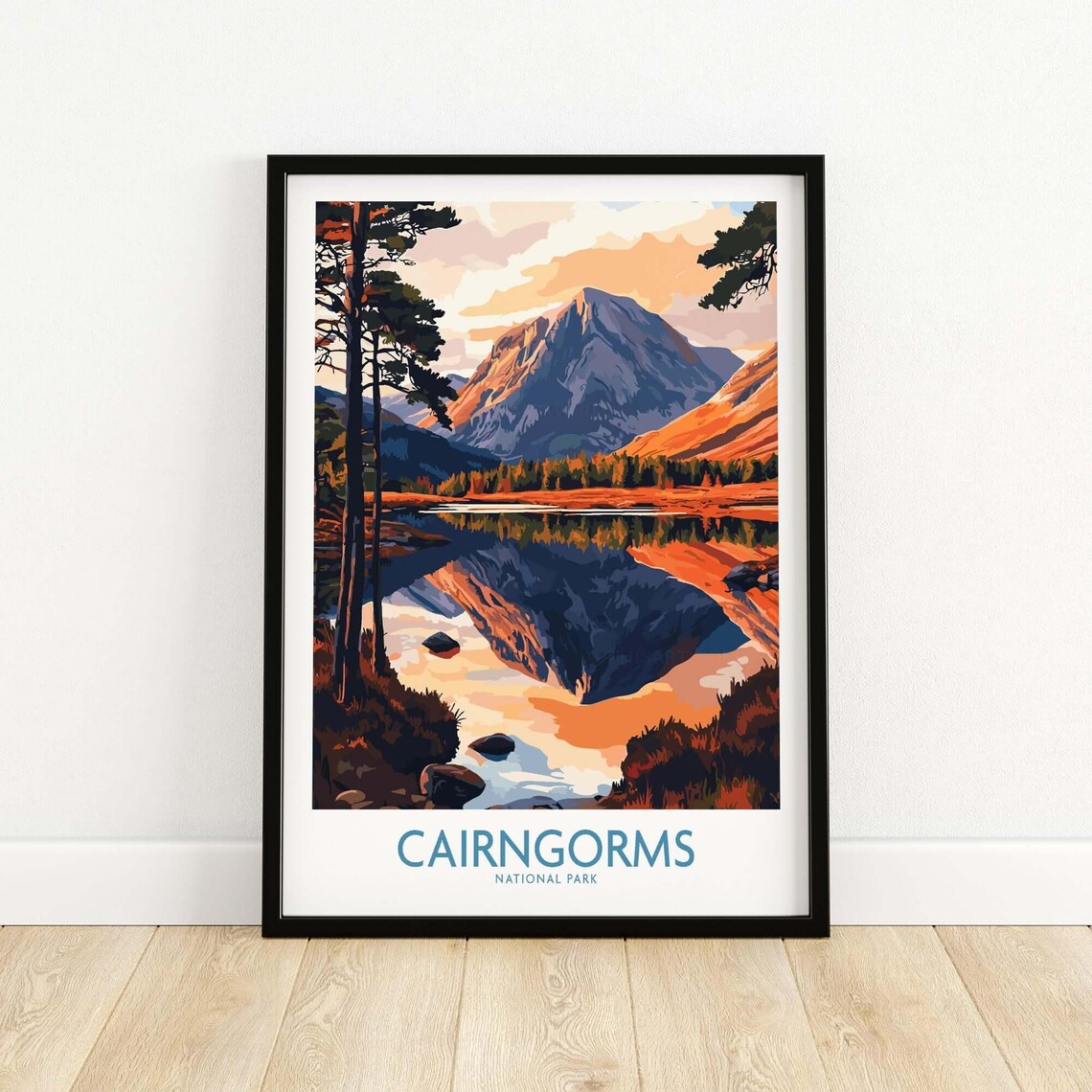 Cairngorms National Park - Vintage Travel Poster - Image 5