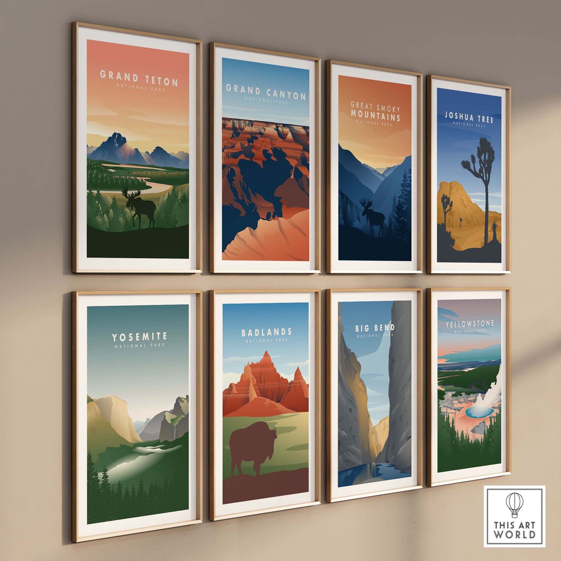 Grand Canyon National Park Poster, Arizona Art Print - Image 3