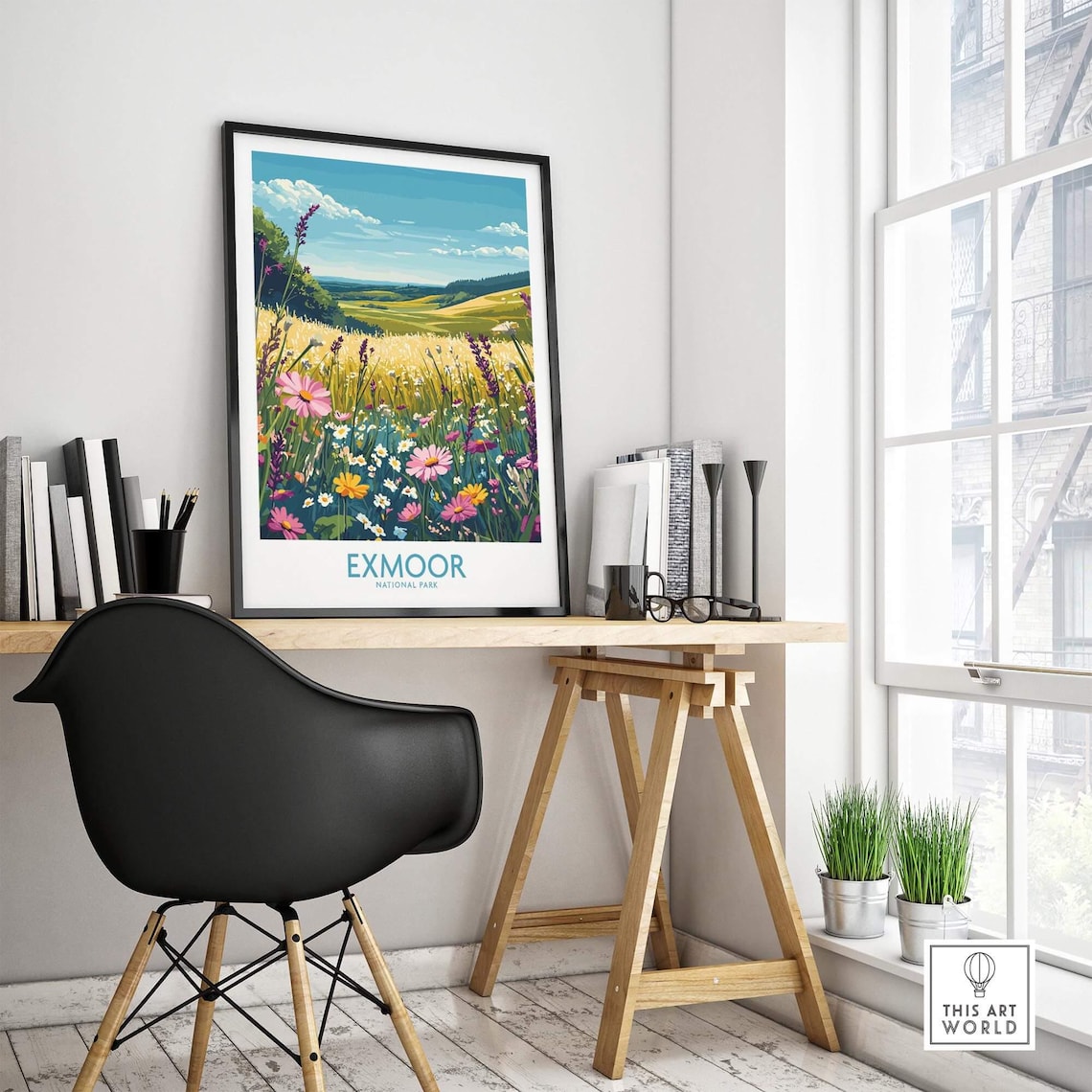 Exmoor National Park Travel Poster - Image 4