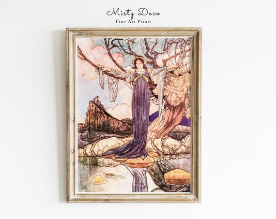 Vintage Fairy Tale Illustration By Willam Heath Robinson