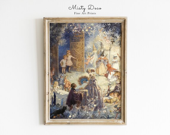 Margaret Tarrant Fairy Illustration, Nursery Art Print