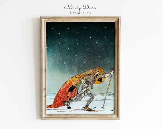 Vintage Fairy Tale Art By Kay Nielsen Illustration Enchanting Kids Room Fairytale The Golden Age Of