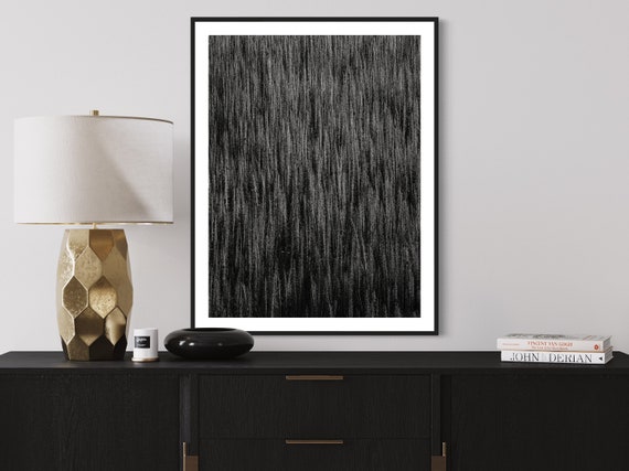 Abstract Forest Art Print Nature Photography Black White Trees Photo Minimal Wall Colorado Landscape Photograph Framed Or Unframed