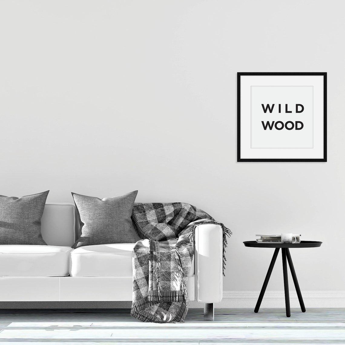 Wildwood Wall Art Wildwood New Jersey Poster Wildwood Poster Minimalist City Wall Art Travel Art Hometown Print Beach Decor - Image 3