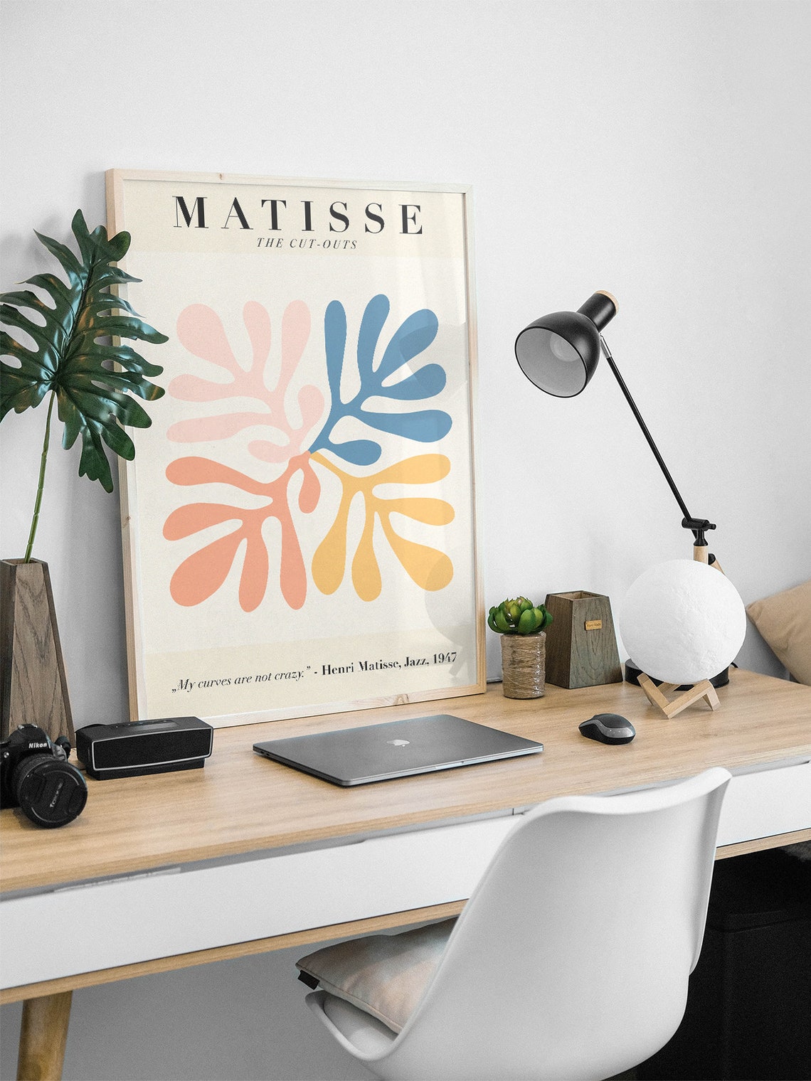 Henri Matisse Jazz 1947 Colorful Cut Outs Exhibition Art Poster - Image 2