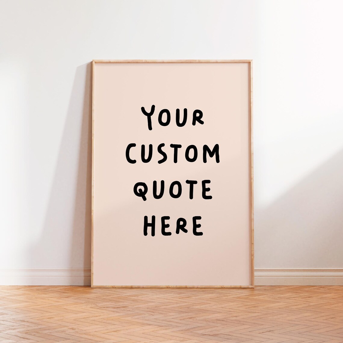 Custom Quote Wall Art, Personalised Text Print - Image 2