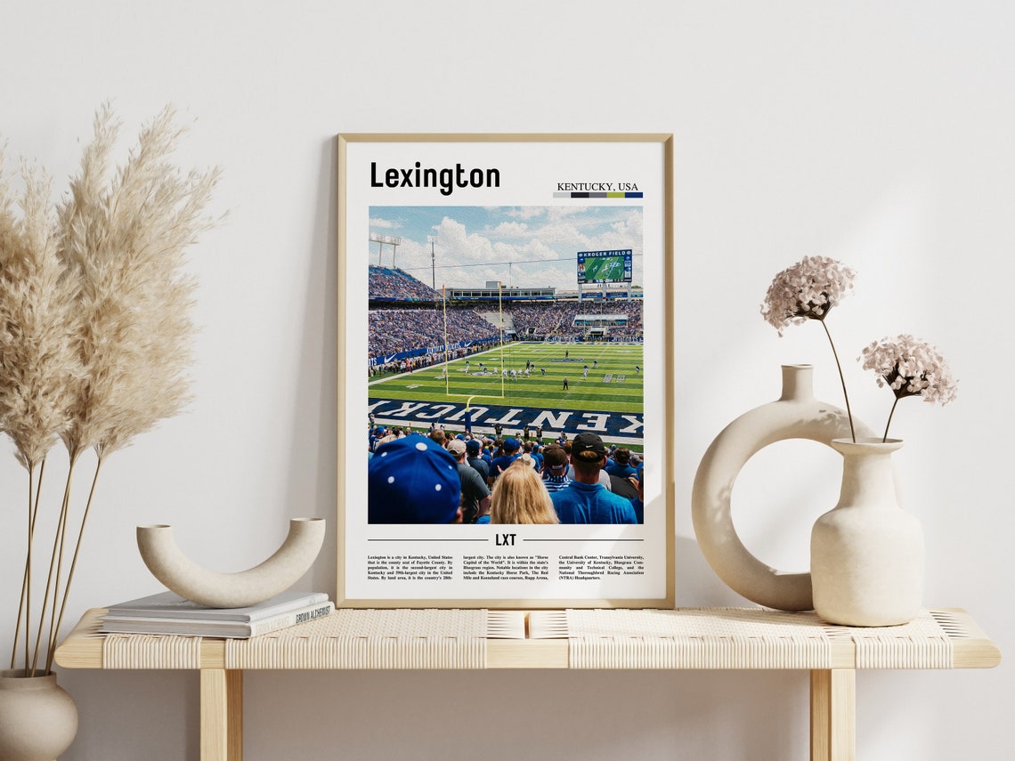 Lexington Poster Lexington Print Lexington Wall Art United States Photo United States Poster United States Print Travel Poster - Image 3