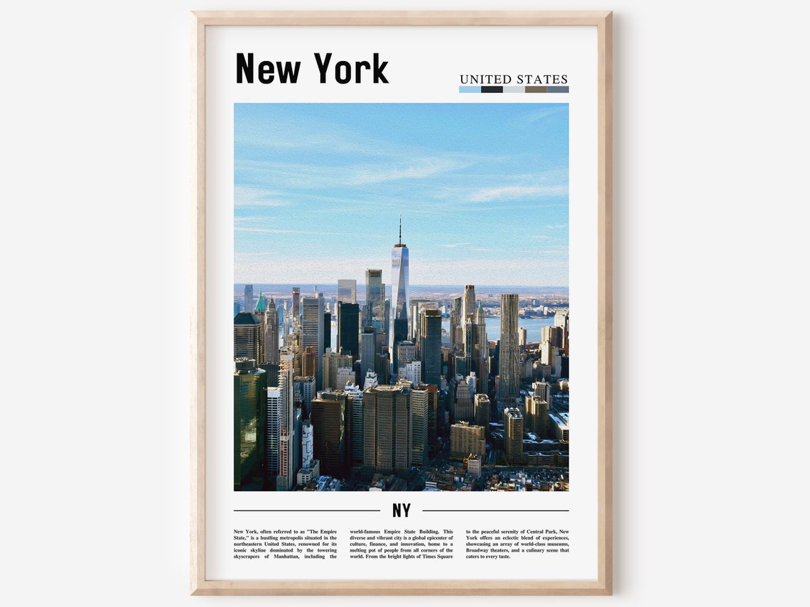 New York Poster New York Print New York Wall Art Ny Photo Ny Poster Ny Print New York Photo Travel Poster