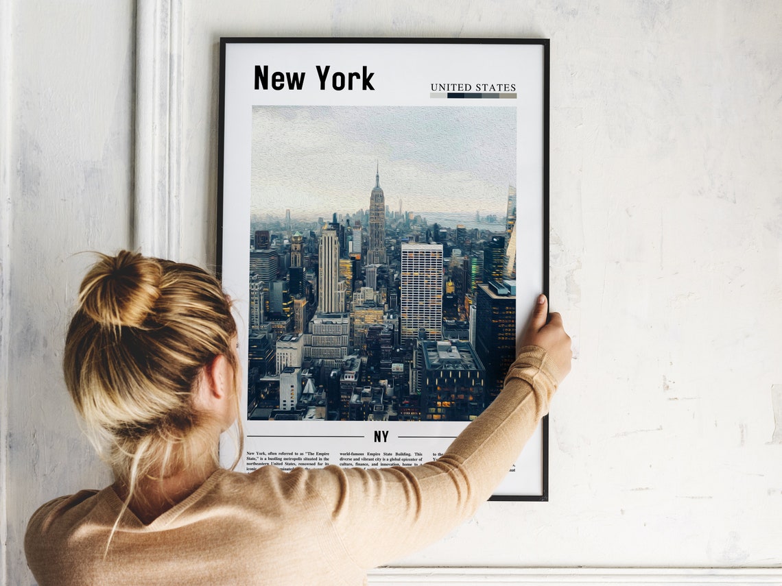 New York Poster New York Print New York Wall Art Ny Photo Ny Poster Ny Print New York Photo Travel Poster - Image 2