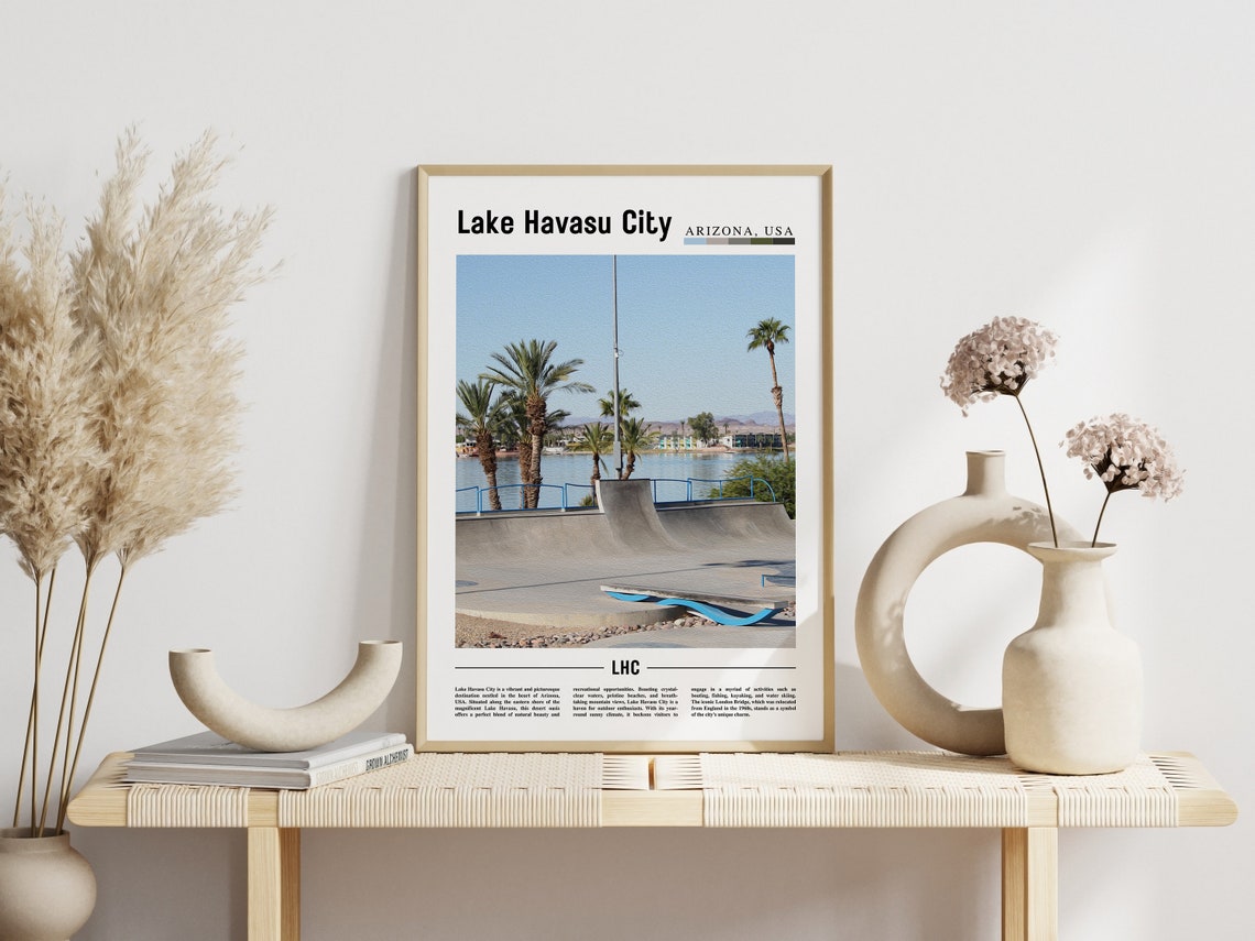 Lake Havasu City Poster Lake Havasu City Print Lake Havasu City Wall Art United States Photo United States Poster United States Print - Image 3