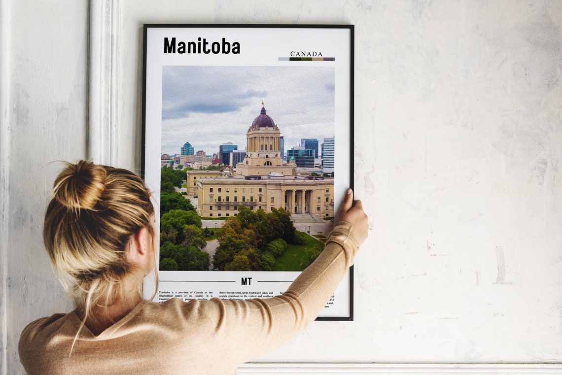 Manitoba Canada Legislative Building Winnipeg Landmark Photo Poster - Image 2