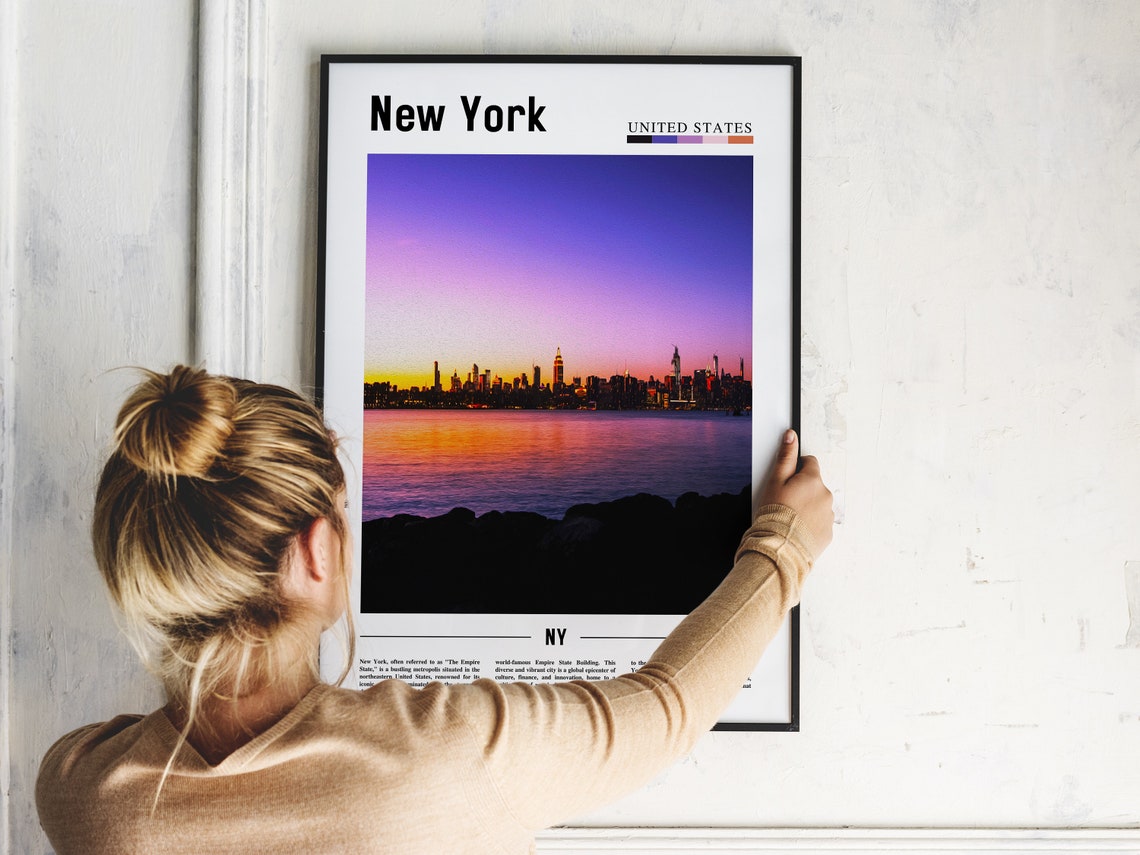 New York Poster New York Print New York Wall Art Ny Photo Ny Poster Ny Print New York Photo Travel Poster - Image 2