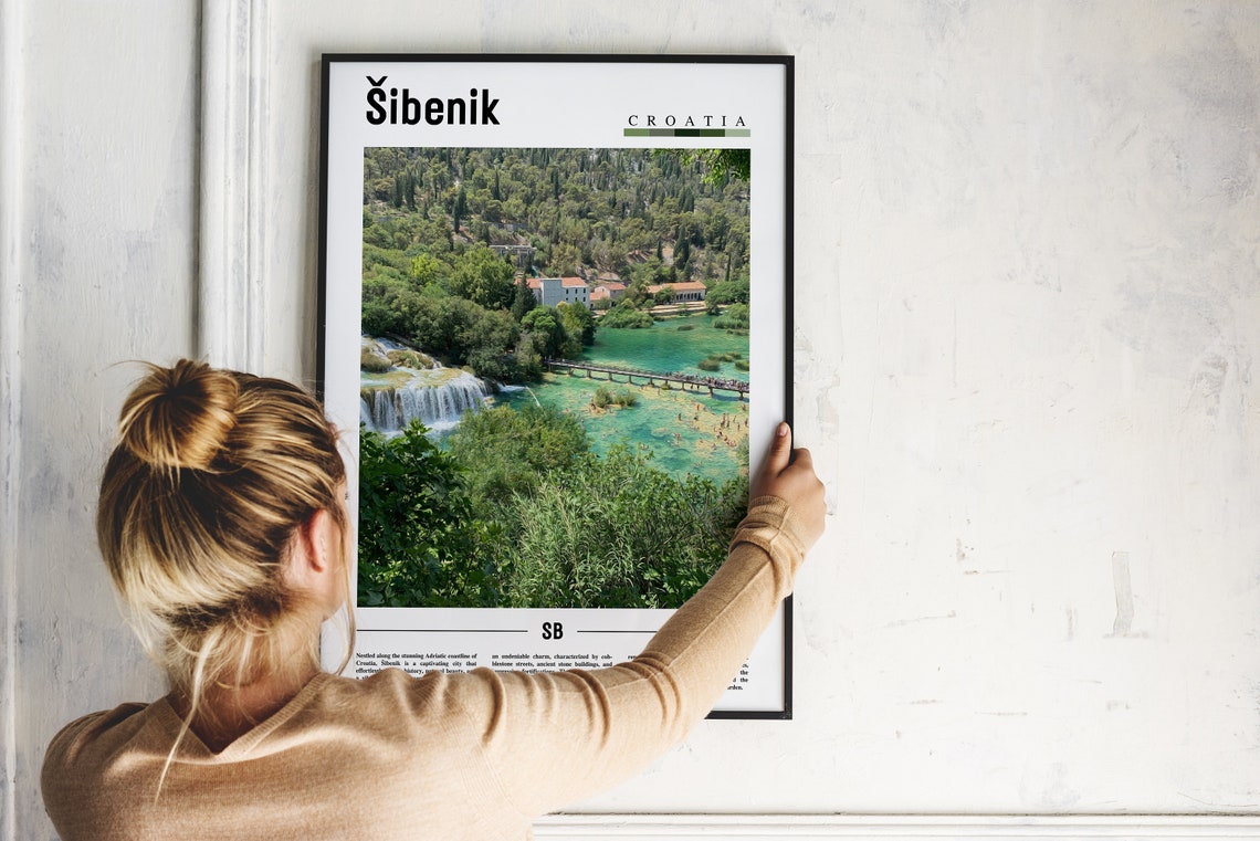Ibenik Poster Ibenik Print Ibenik Wall Art Europe Photo Europe Poster Europe Print Travel Poster - Image 2