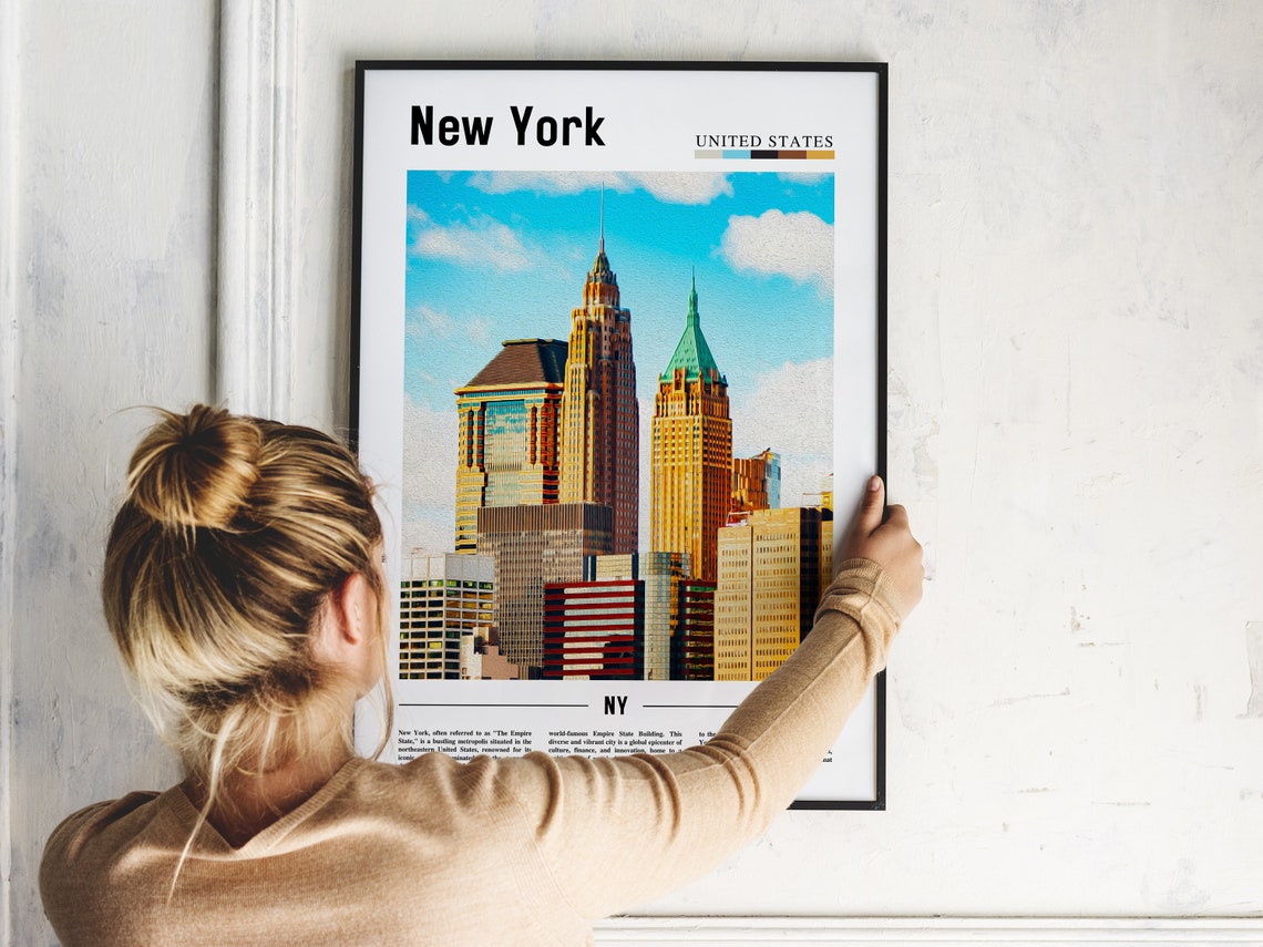 New York Poster New York Print New York Wall Art Ny Photo Ny Poster Ny Print New York Photo Travel Poster - Image 2