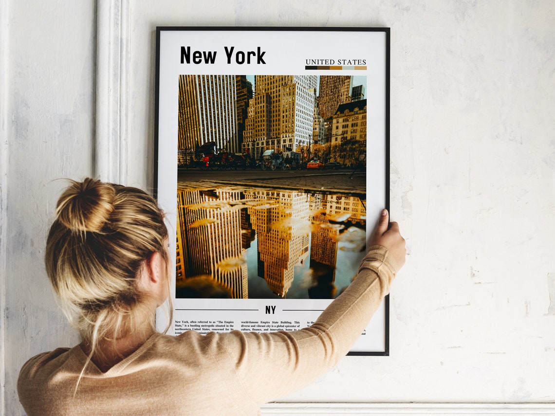 New York Poster New York Print New York Wall Art Ny Photo Ny Poster Ny Print New York Photo Travel Poster - Image 2