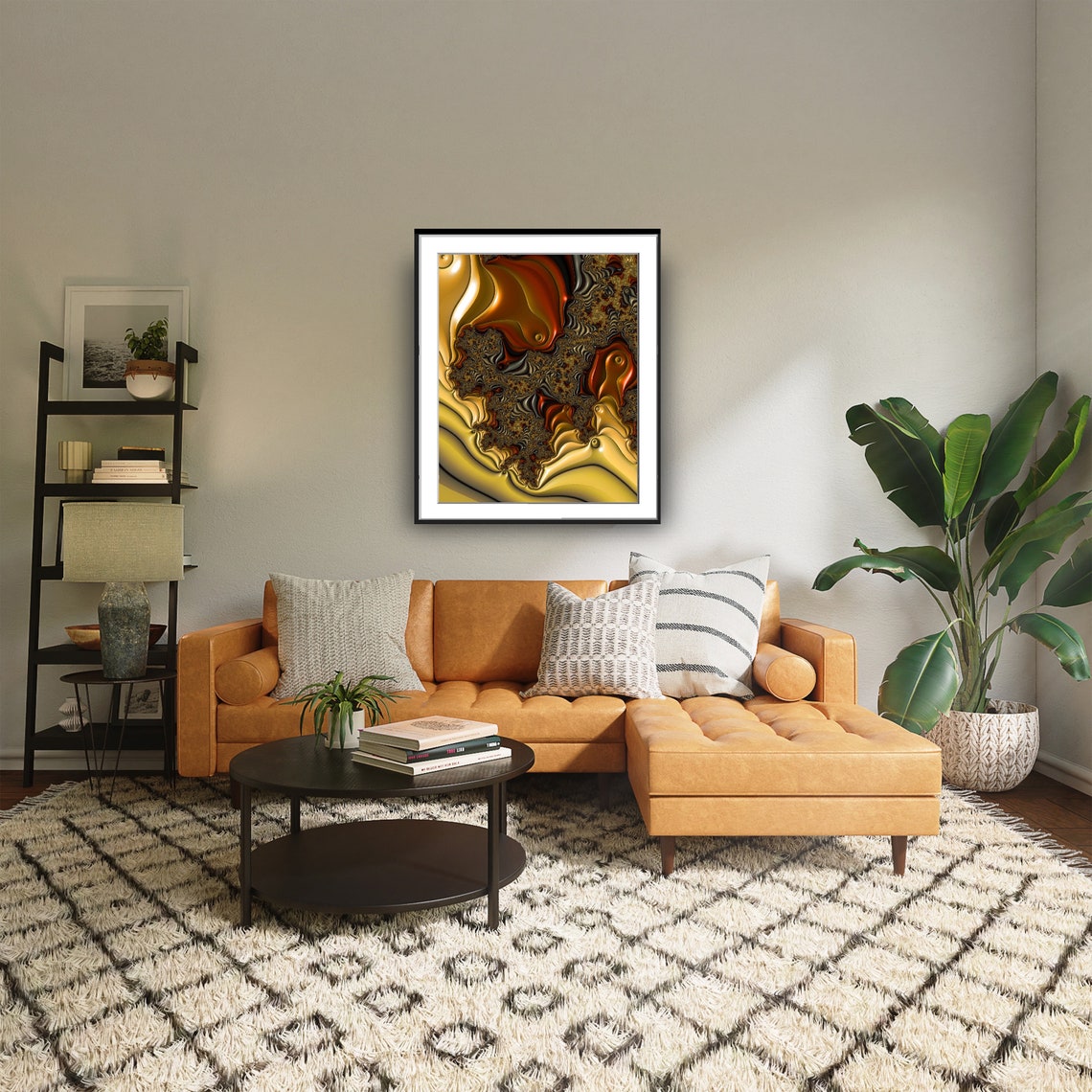 Fractal Art, Warm Colors and Gradients - Image 2