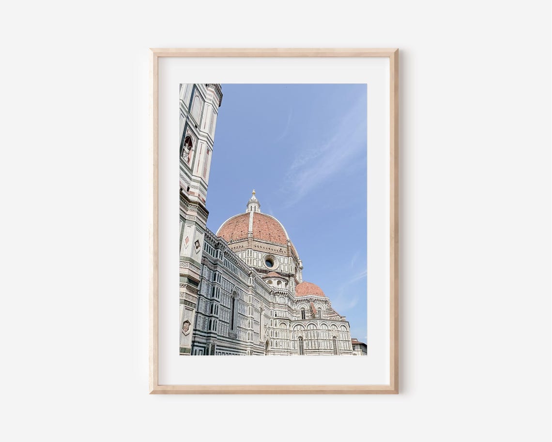 Florence Cathedral Duomo Brunelleschi Dome Photography Print