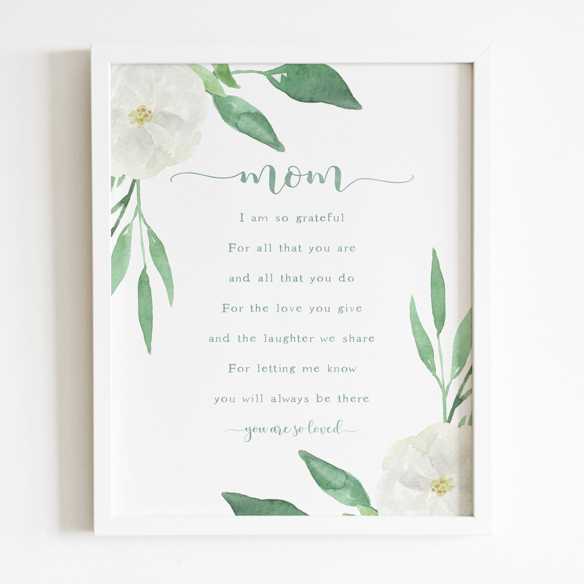 Instant Mom Quote Art Print, Mother's Day Keepsake - Image 4