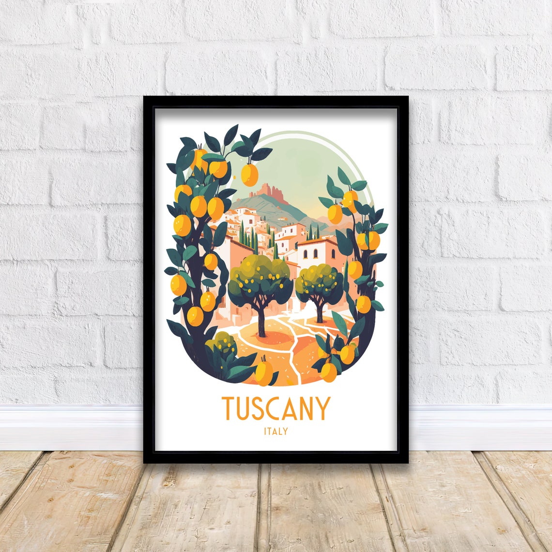 Tuscany Art Print Tuscany Tuscany Poster Tuscany Wall Art Art Print Italy Art Print Tuscany Art Tuscany Print Tuscany Art - Image 2
