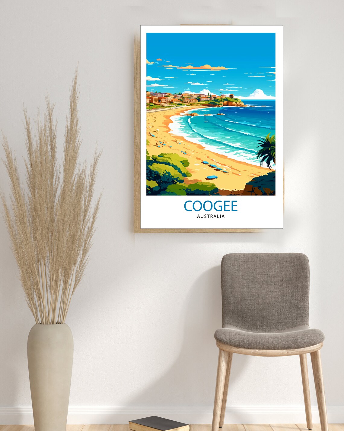 Coogee Australia Travel Poster, Coastal Wall Decor - Image 3