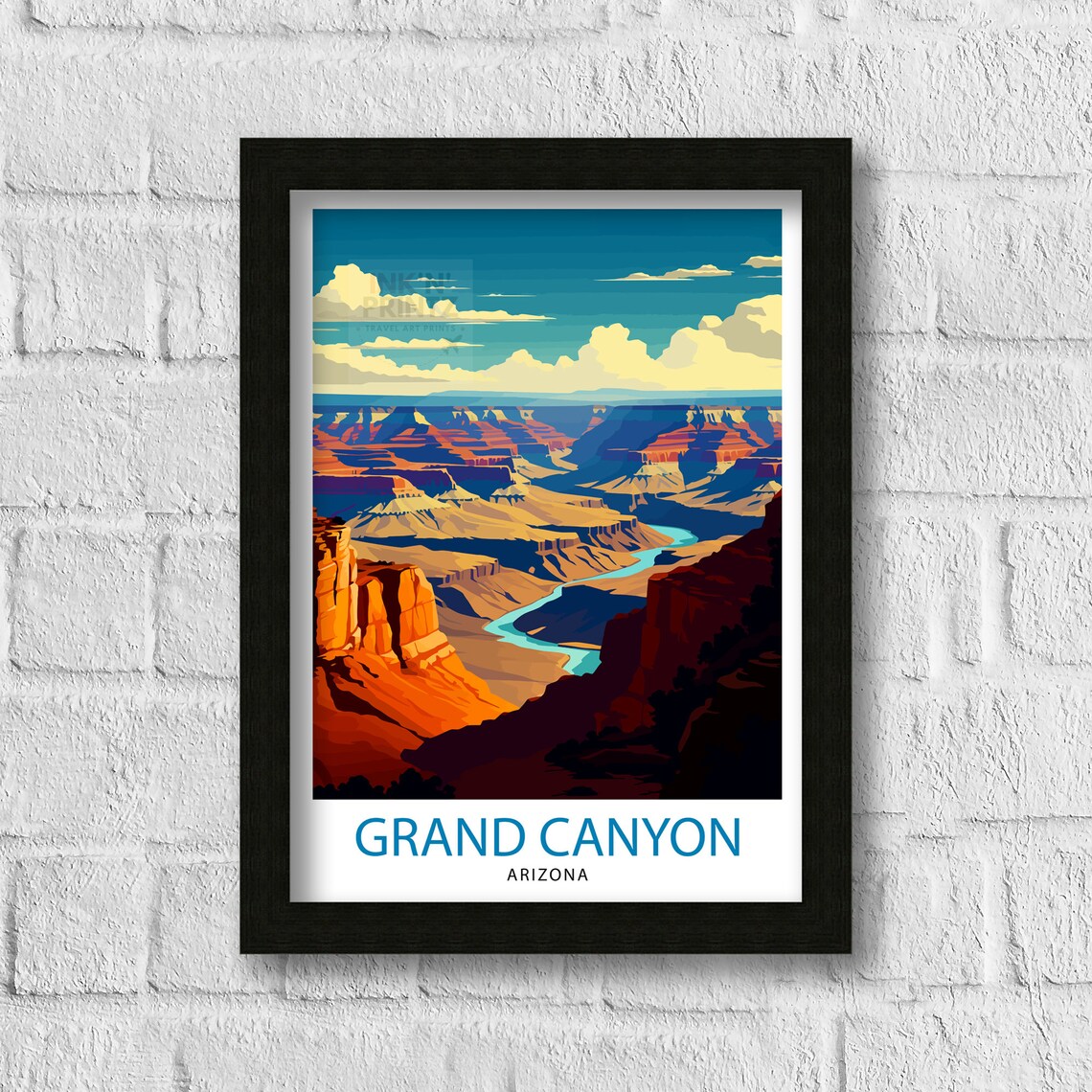 Grand Canyon Travel Print National Park Poster - Image 3