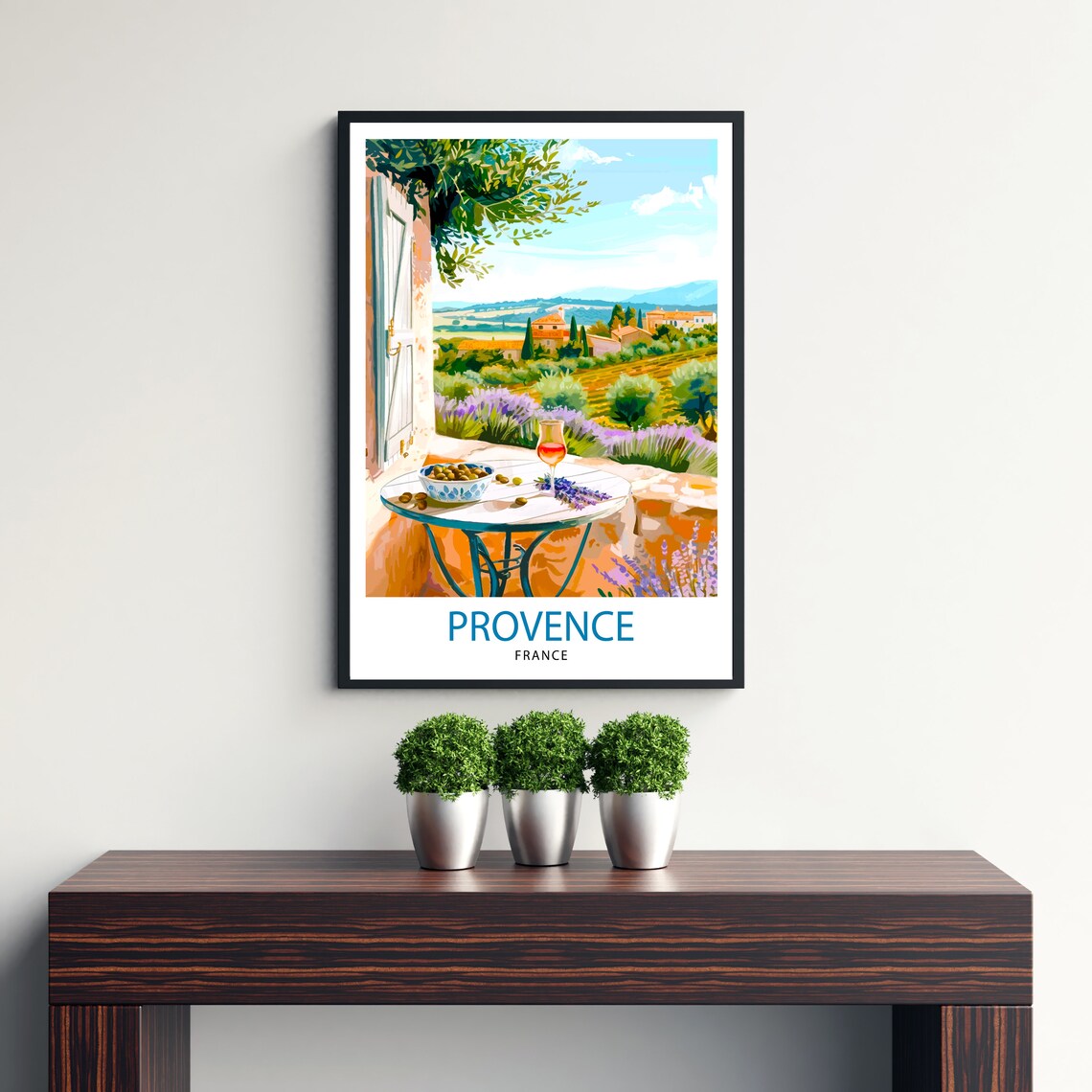 Provence France Travel Print, French Wall Decor - Image 3