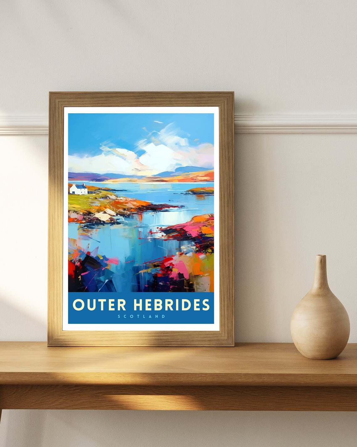 Outer Hebrides Travel Poster, Hebrides Decor - Image 2