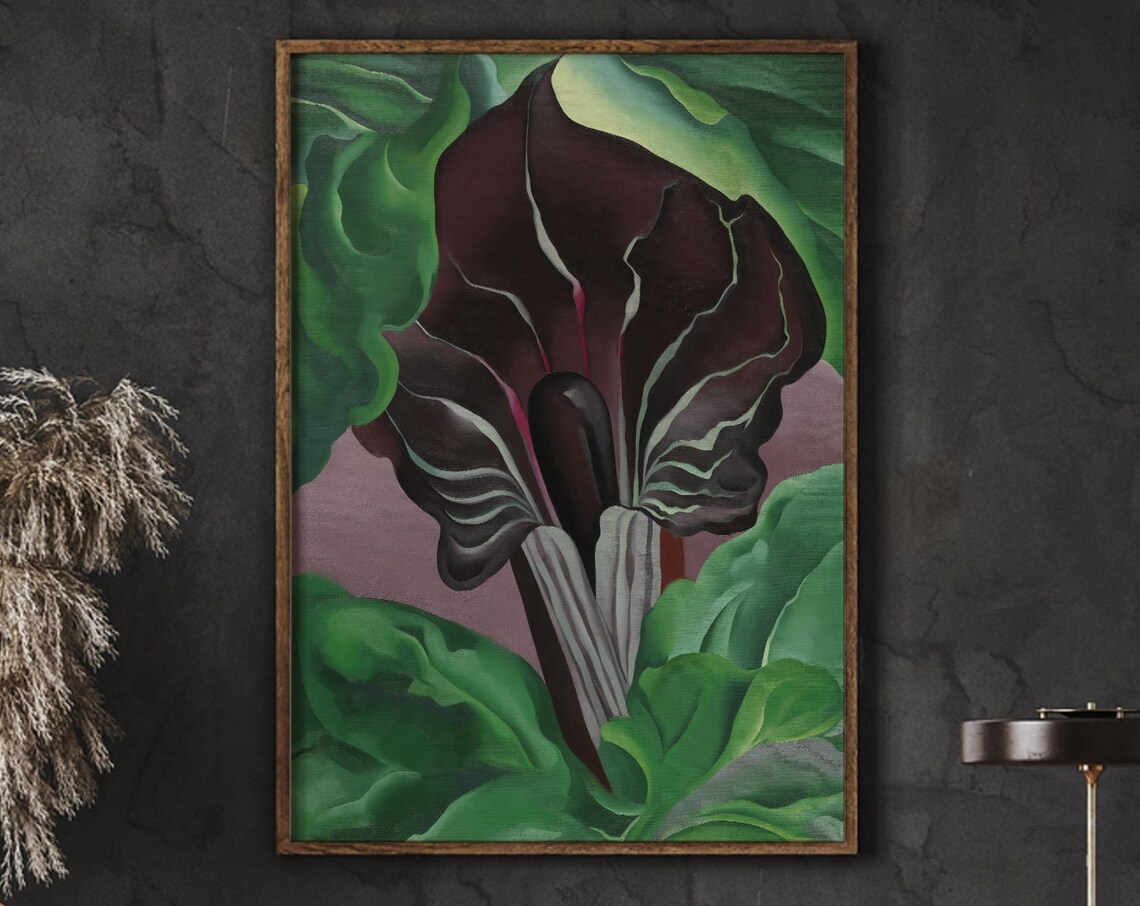 Georgia O'Keeffe Jack-In-Pulpit No. 2, Art Print