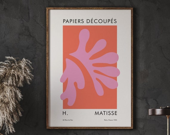 Henri Matisse Cutouts Vintage Art Print