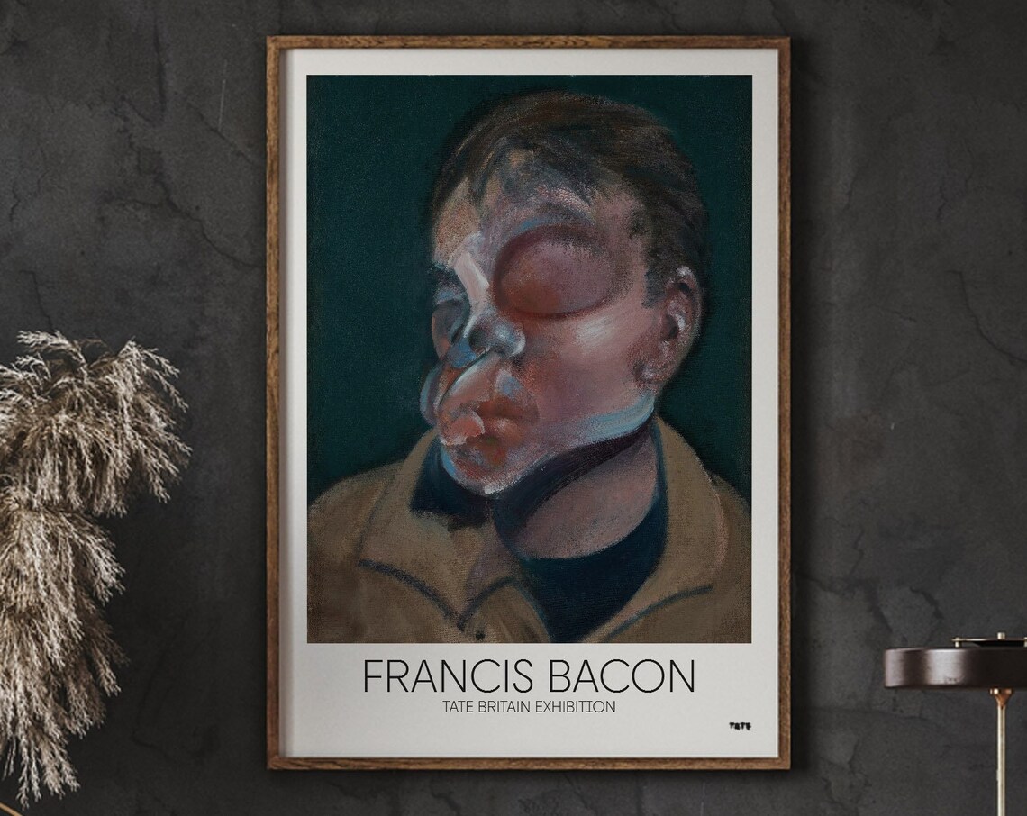 Francis Bacon Surrealist Self-Portrait Art Print