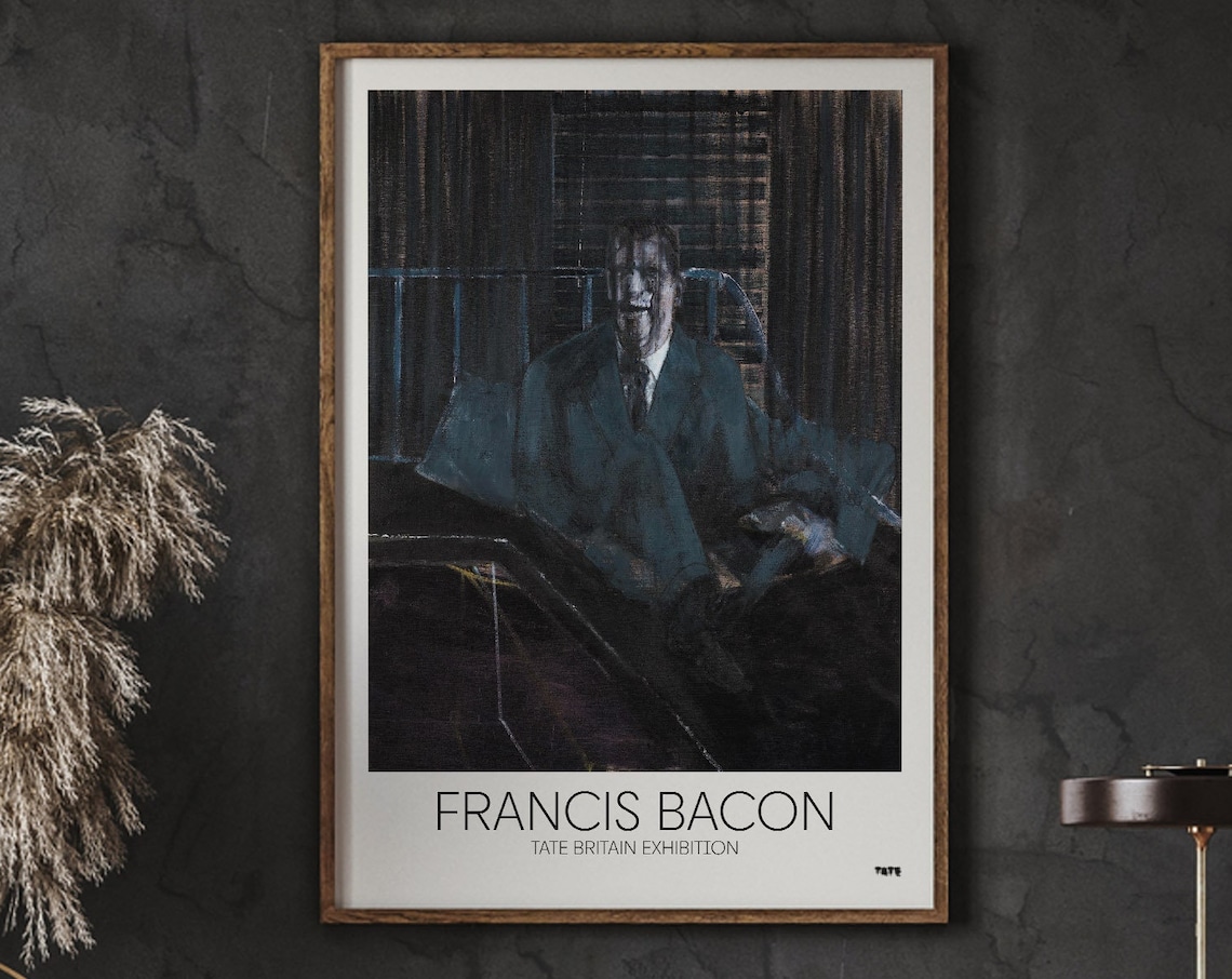 Francis Bacon Art Print, Modern Home Decor Poster