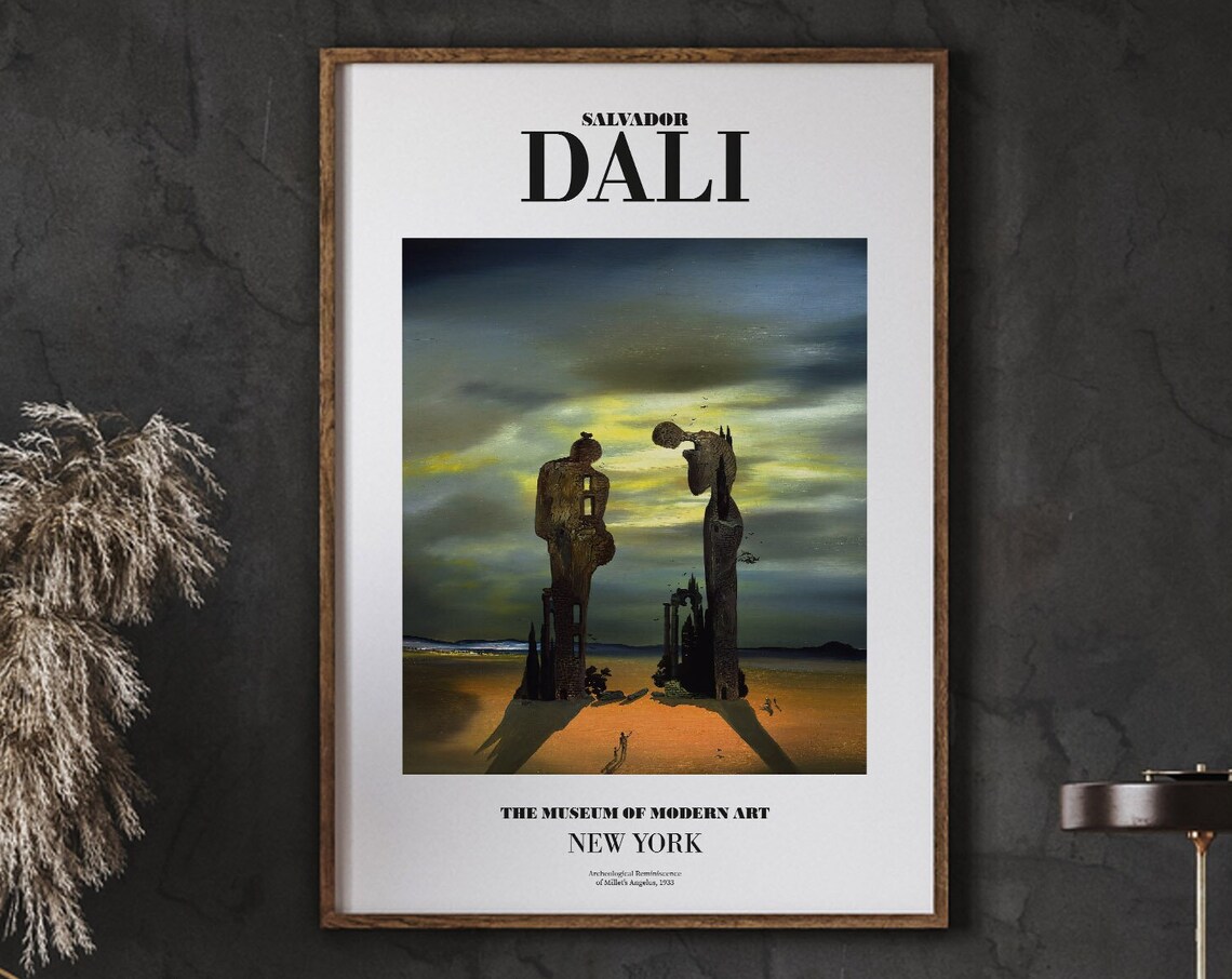 Salvador Dali Archeological Reminiscence Of Millet's Angelus