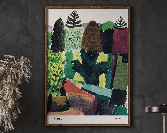Paul Klee Landscape Poster Print, Abstract