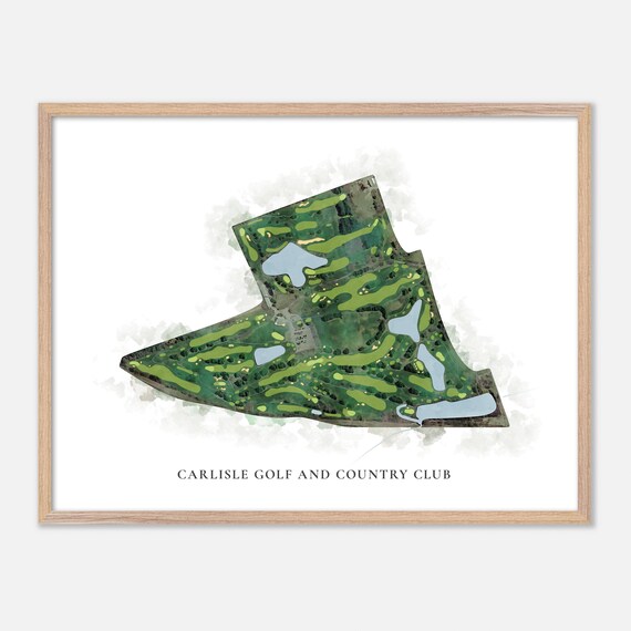 Carlisle Golf And Country Club Canada Classic Watercolor Poster