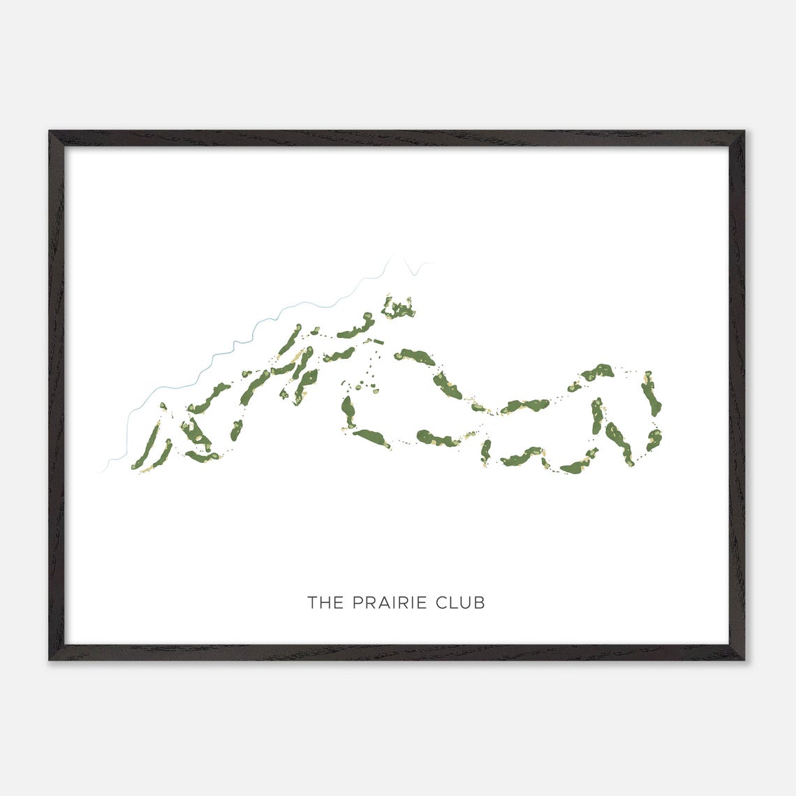 The Prairie Club Valentine Nebraska Modern Watercolor Map Poster - Image 5