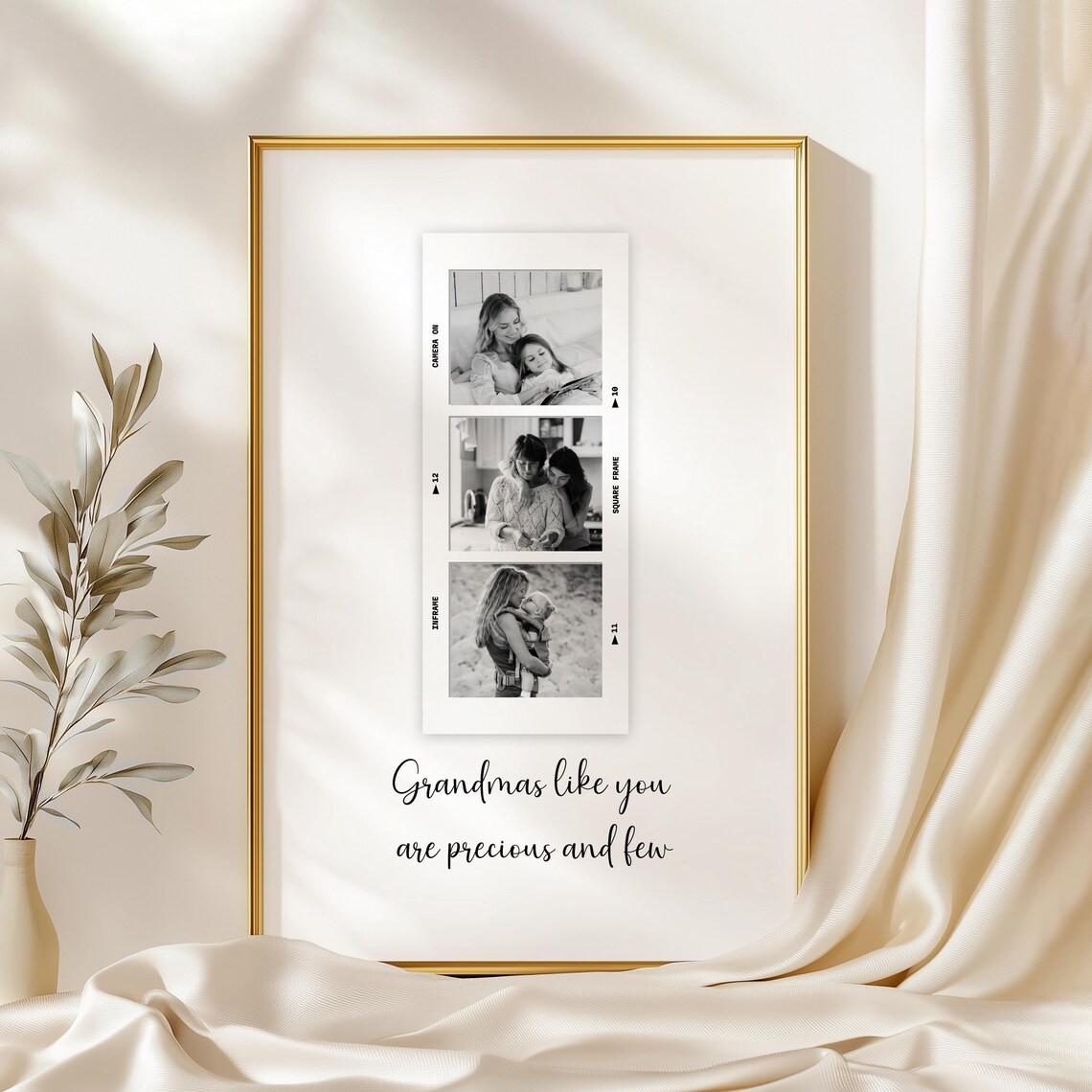 Gift For Grandma Personalised Mothers Day Print Custom Gift For Grandma With Photo Grandmother Birthday Print Custom Grandma Gifts - Image 2