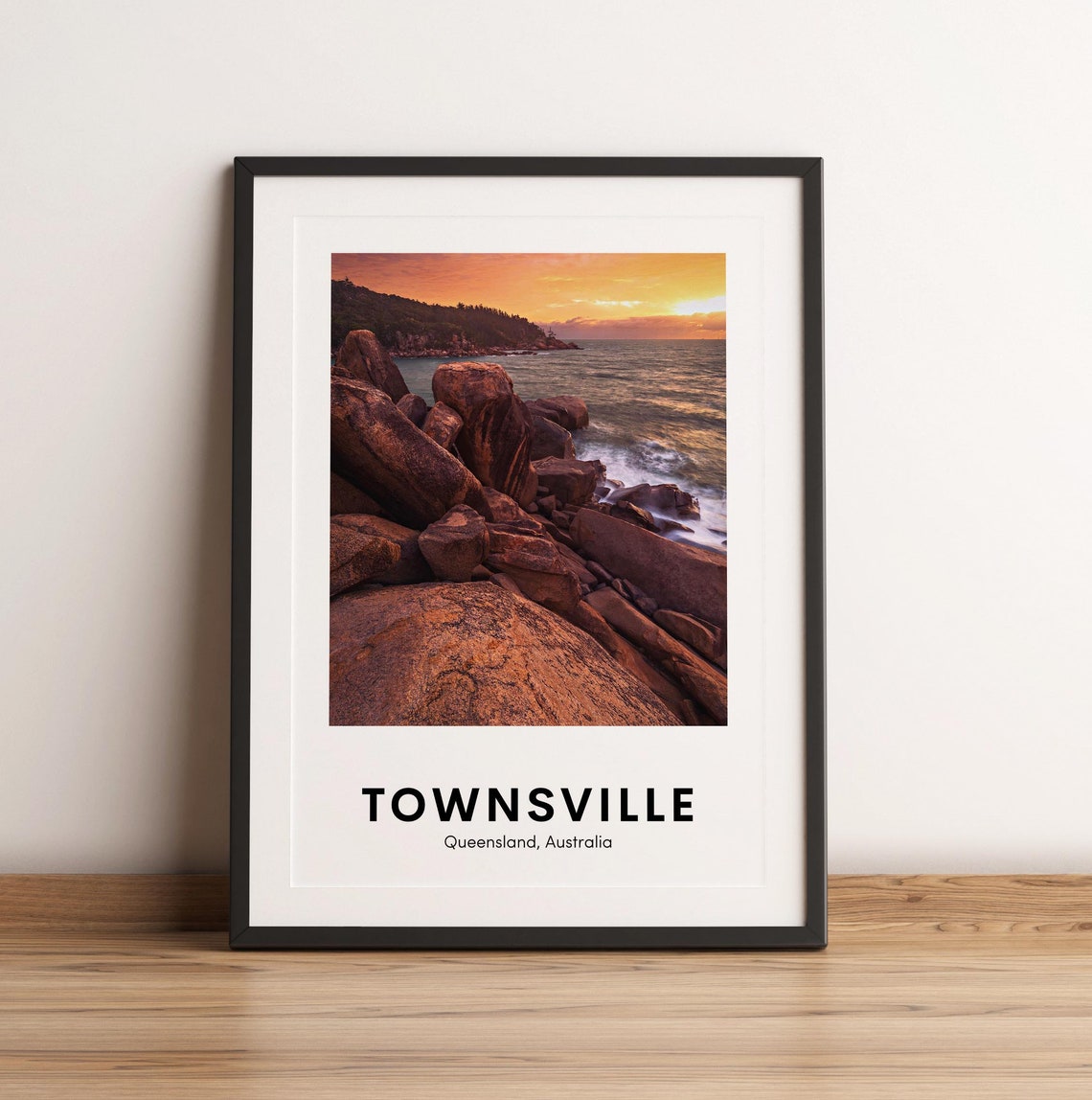 Townsville Print Australia Travel Print Australia Wall Art Ocean Photography Townsville Poster Townville
